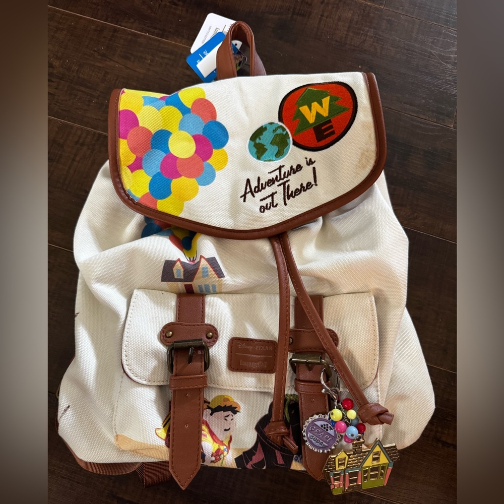 Adventure Canvas Backpack with Disney movie UP